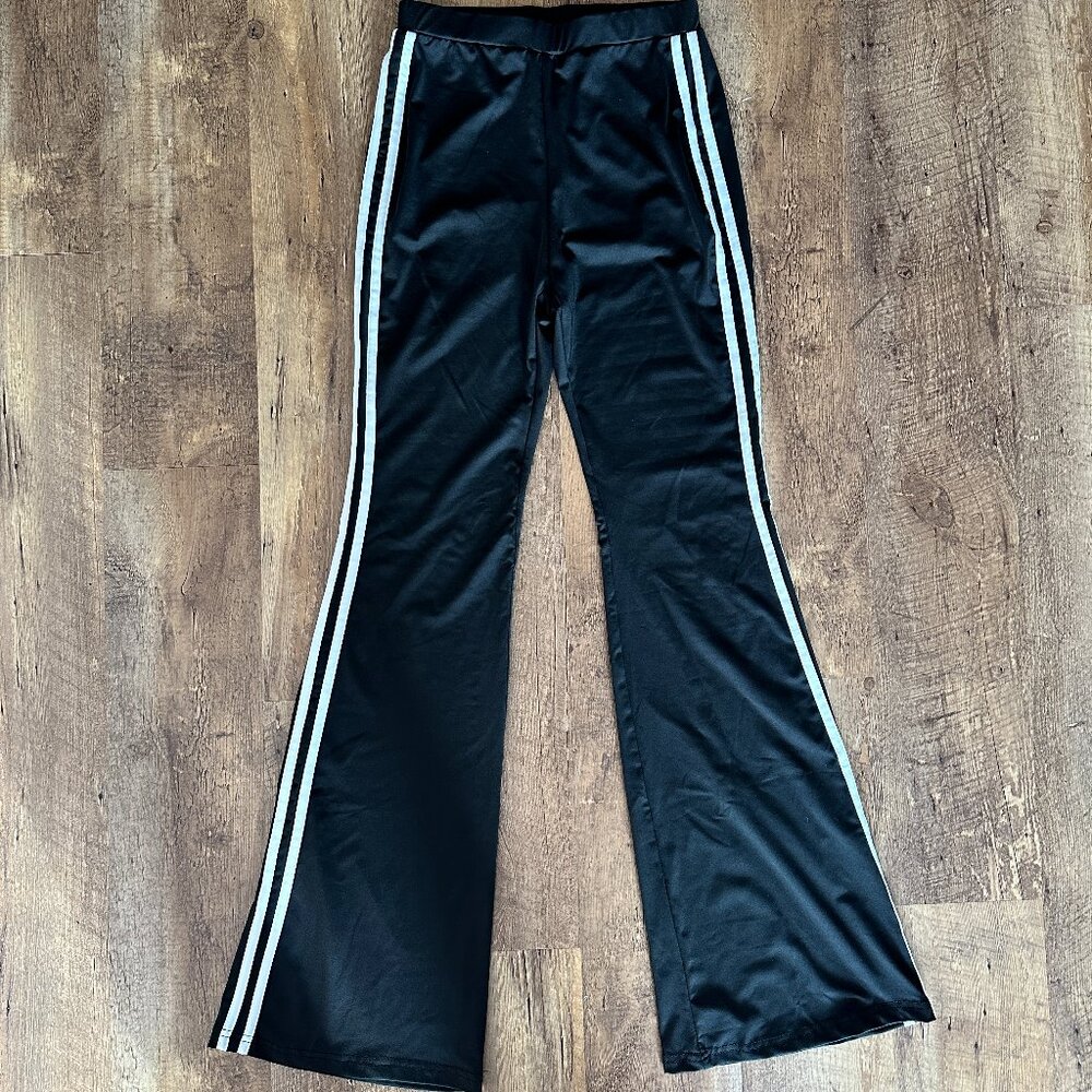 Black and White SHEIN Pants